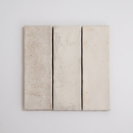 Arden Ceramic Tile 2" x 6" in White