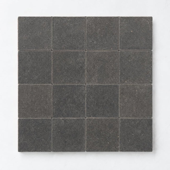 Ashford Limestone Tile in Ashen 4" x 4"