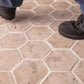 Atelier 6" Hexagon Hacienda Limestone