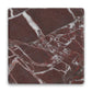 Pietra Collection in Aurora di Vino Tumbled Marble Tile 4" x 4"