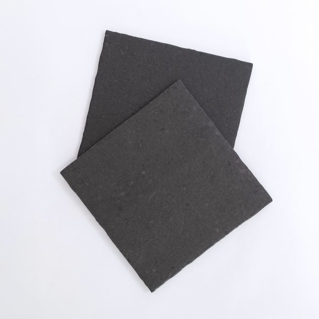 Aveline R11 Porcelain Tile 10" x 10" in Black