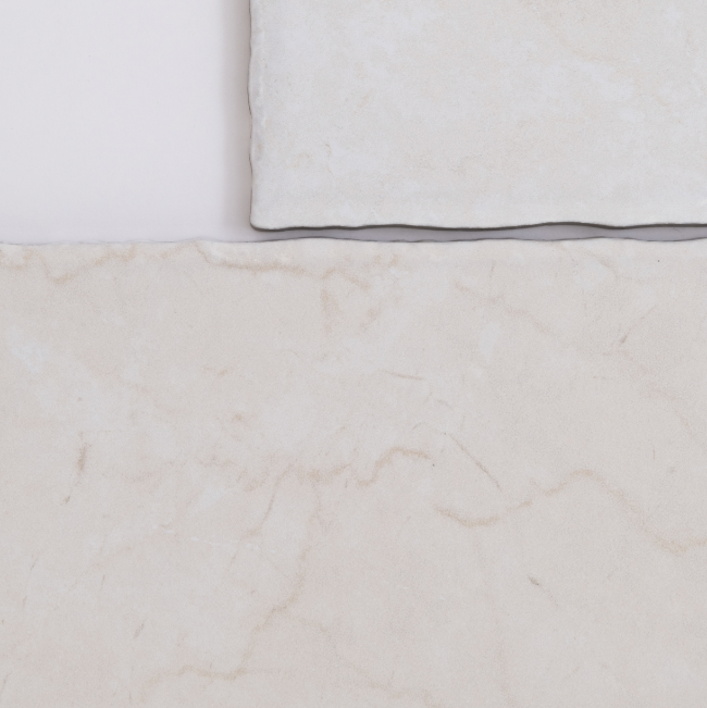 Bellara Marble-Look Porcelain Tile in Botticino