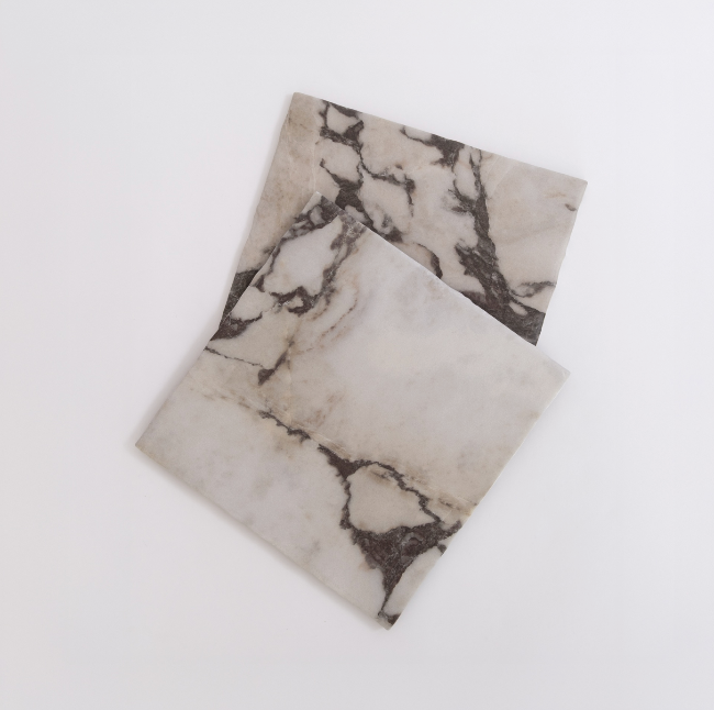 Bellara Marble-Look Porcelain Tile in Calacatta Viola