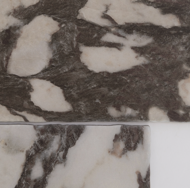 Bellara Marble-Look Porcelain Tile in Calacatta Viola