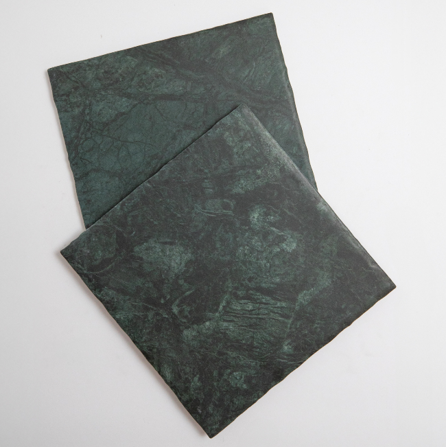 Bellara Marble-Look Porcelain Tile in Verde Tia