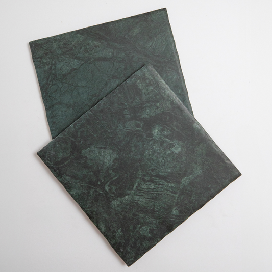 Bellara Marble-Look Porcelain Tile in Verde Tia