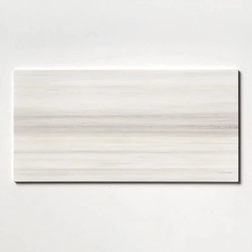 Bianco Dolomiti Polished Marble Tile 12" X 24"