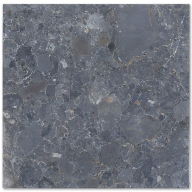 Breccia Grigio Marble Field Tile Honed 18