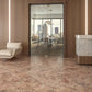 Artistic Tile Breccia Pernice Marble Tile Honed 12" X 24" X 3/8" Stone Aris Edge