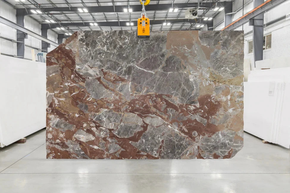 Artistic Tile Breccia San Giorgio Marble Slab 3/4" Honed Stone
