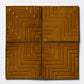 Cairo Glossy Ceramic Tile 6" x 6" in Dune