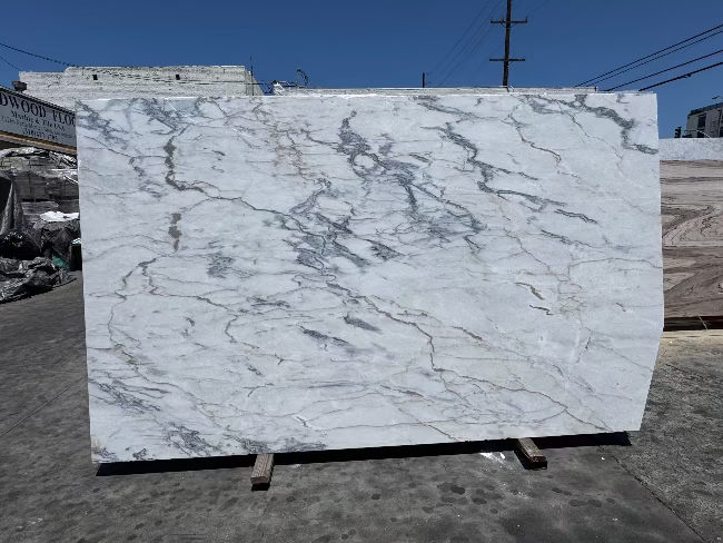 Calacatta Blue Extra Honed Marble Slab