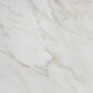 Close-up of a marble surface with beige and white veins