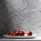 Artistic Tile Cane Bianco Carrara Marble Mosaic Satinato Stone