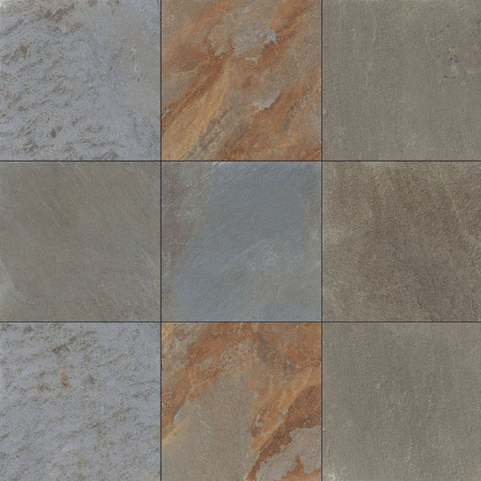 Colonial Bluestone Porcelain Paver 24" x 24"