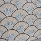 Deco Fan Driftwood Grey Marble Mosaic