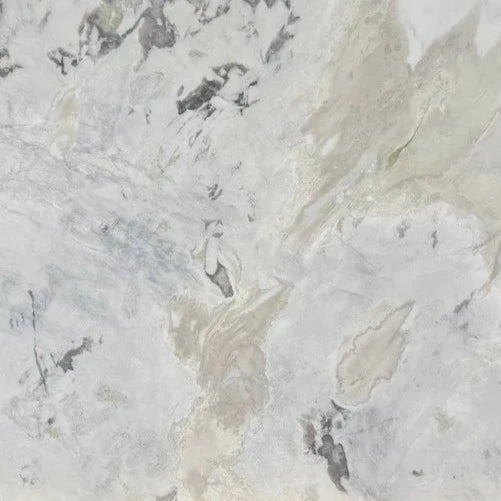 Dover White Marble Slab 3/4" Leathered Stone