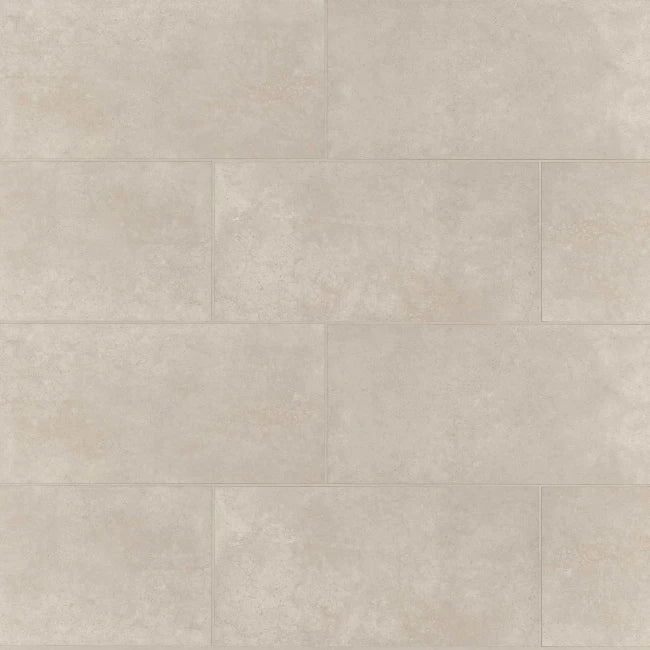 Arista Matte Porcelain Tile in Dune 12" x 24"