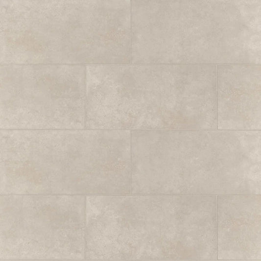 Arista Matte Porcelain Tile in Dune 12" x 24"