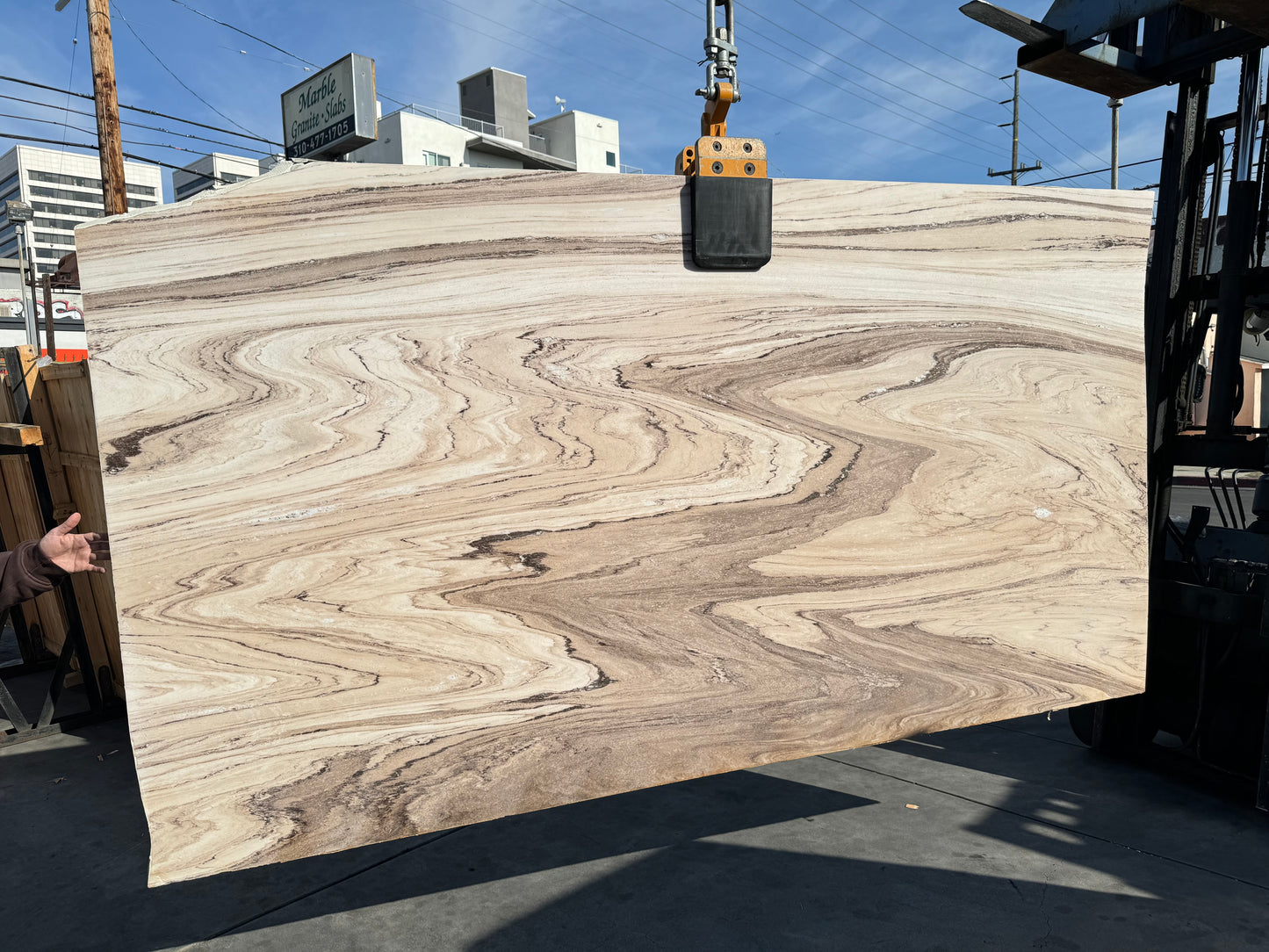 Palisandro Marble Polished Slab