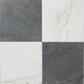 Pietra Collection in Fior di Bianca Tumbled Marble Tile 12" x 12"