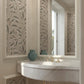 Artistic Tile Folium Leaf Waterjet Mosaic Tailored To