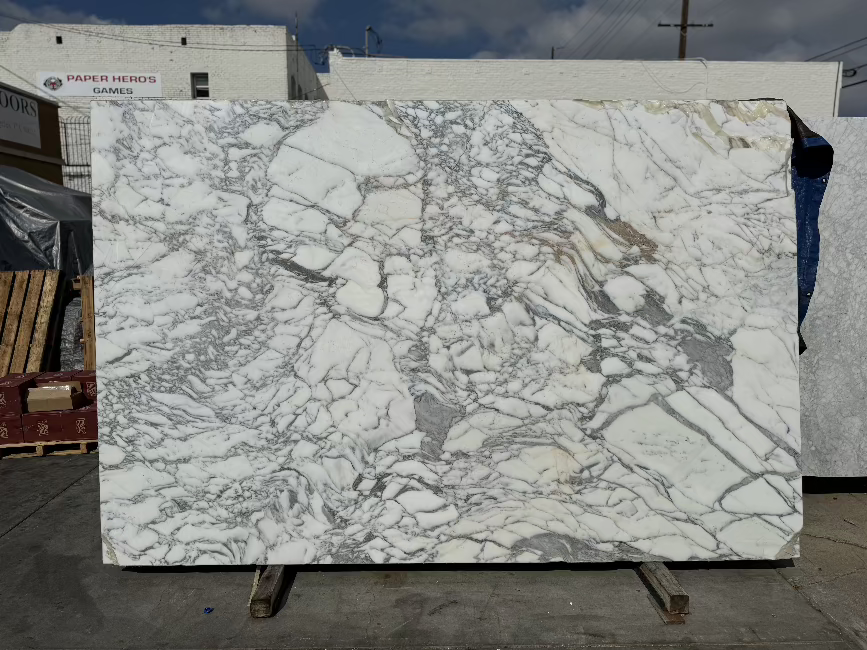 Calacatta Monti Marble Polished Slab