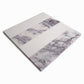Strata Striped Marble Mosaic in Lilac & Thassos 3" x 12"