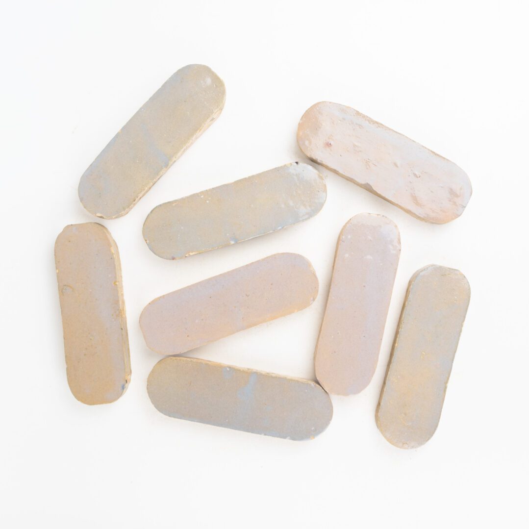 Beige Oval Zellige Tiles