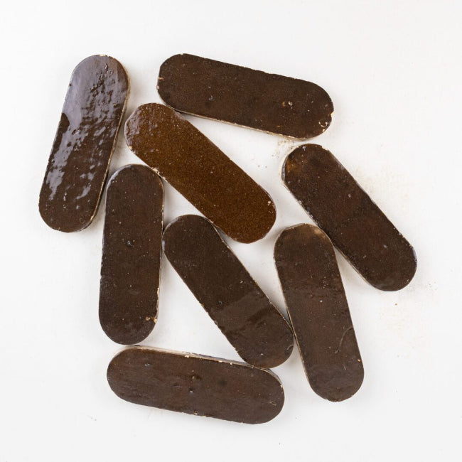 Brown Oval Zellige Tiles