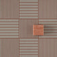 Artistic Tile Fringe Thin Grey Field Tile