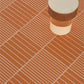 Artistic Tile Fringe Bold Red Field Tile