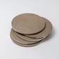 Montara Circle Porcelain Tile in Alpaca