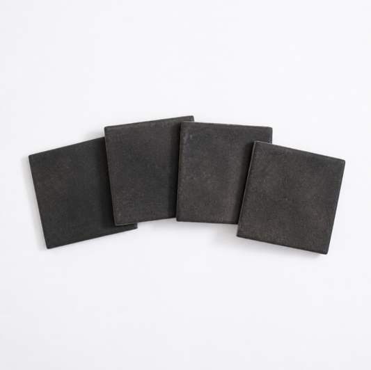 Montara Porcelain Tile 4" x 4" in Black Horse