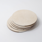 Montara Circle Porcelain Tile in Sisal