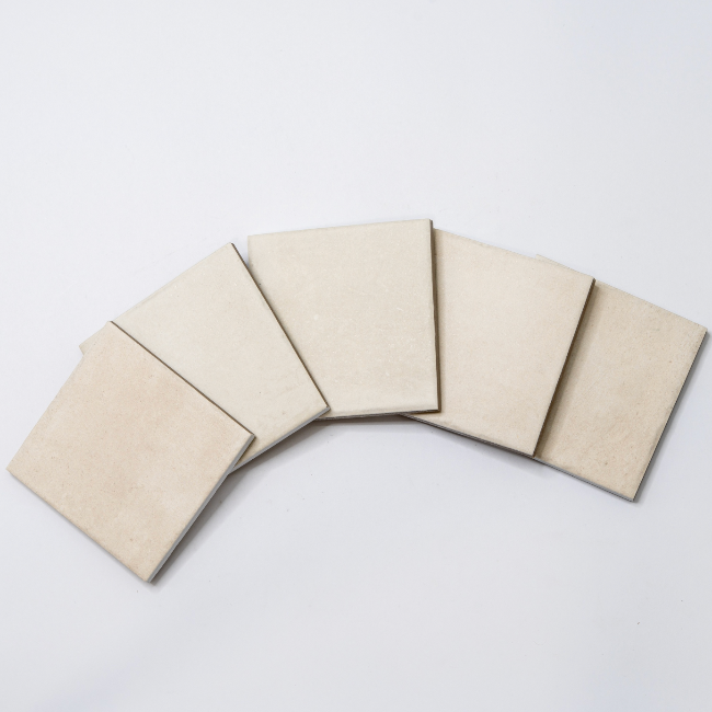 Montara Porcelain Tile 4" x 4" in Sisal