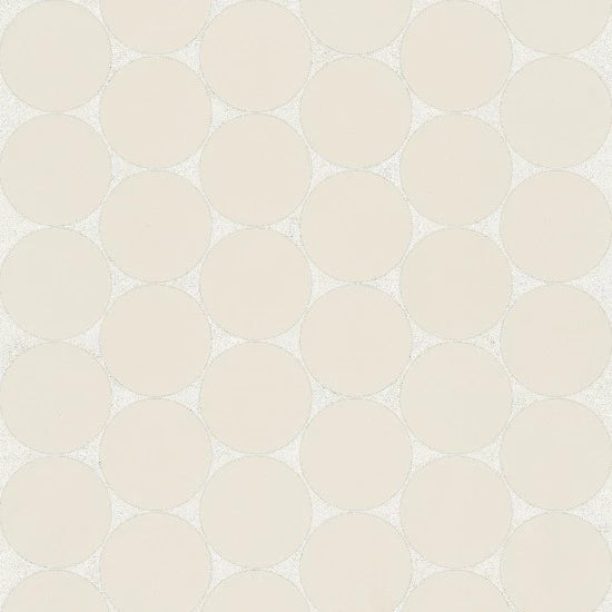 Moor 2" Penny Round Matte Porcelain Mosaic in Beige