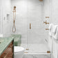 Artistic Tile Morningside Heights Square Green Mosaic Polished Stone 1.0cm