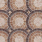 Artistic Tile Motor City Circles Desert Sunrise Mosaic Tumbled Stone