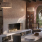 Artistic Tile Ombre Desert Sunrise Mosaic Honed Stone