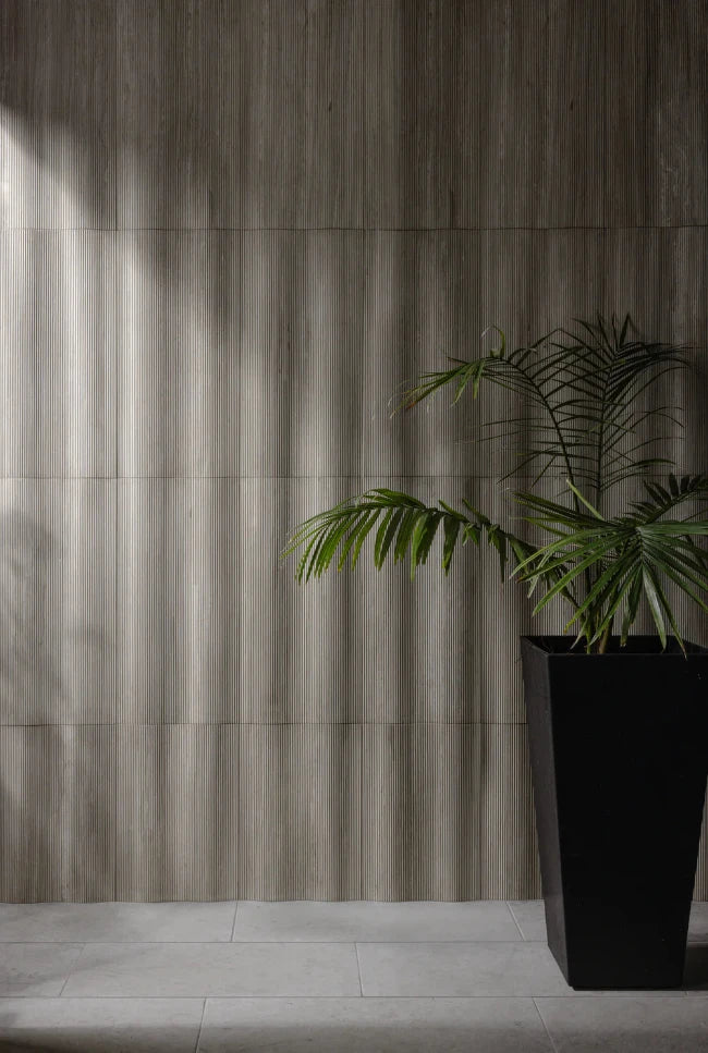 Artistic Tile Ondulare Cloud Limestone Dimensional Tile 12" x 24"