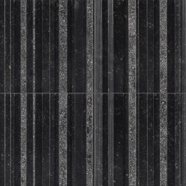 Artistic Tile Craftsman Stripe Belgian Bluestone Limestone Dimensional Tile