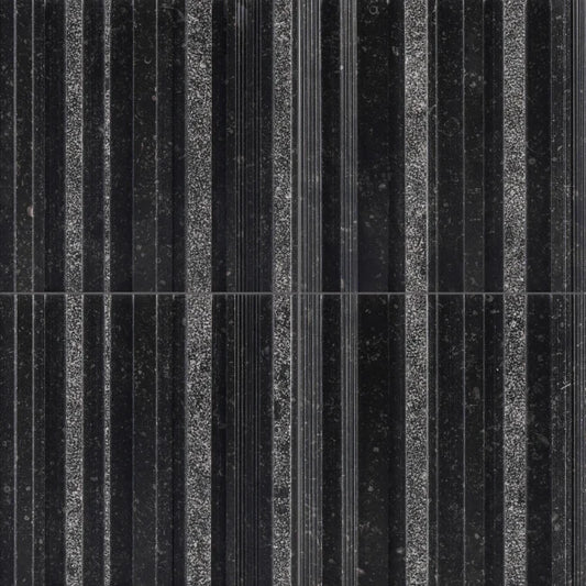 Artistic Tile Craftsman Stripe Belgian Bluestone Limestone Dimensional Tile