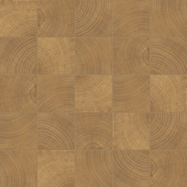 Artistic Tile End Cut Walnut Mosaic Tile Matte Porcelain