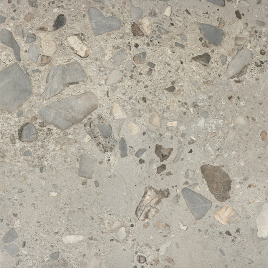 Artistic Tile Matera Matte Porcelain Tile in Ash 24" x 24"