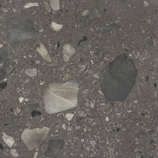 Artistic Tile Matera Matte Porcelain Tile in Coal 24" x 24"
