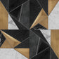 Artistic Tile Metamorphosis by Ryan Saghian Grey Dimensional Tile