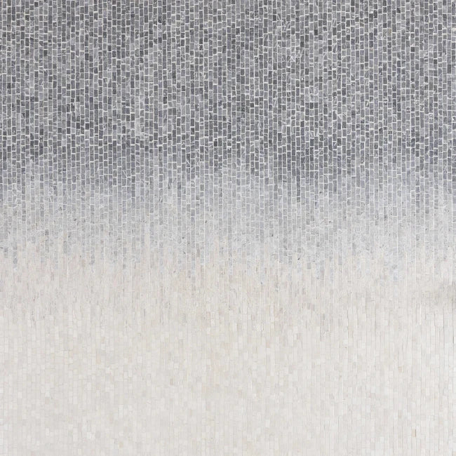 Artistic Tile Ombre Mountain Mist Mosaic Honed Stone