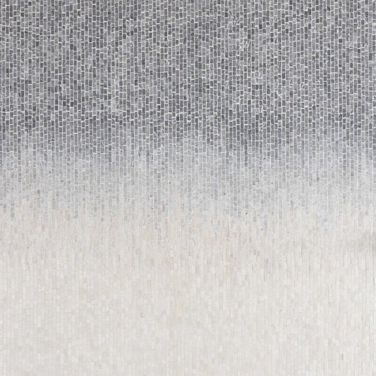 Artistic Tile Ombre Mountain Mist Mosaic Honed Stone