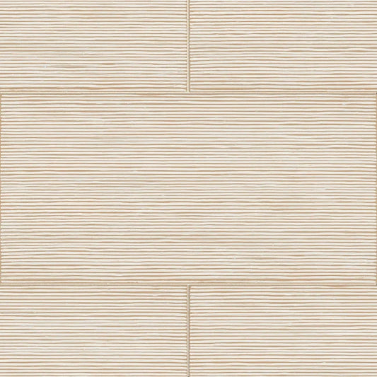 Artistic Tile Terre Ribbed Sand Tile Raked Porcelain 24" x 48"